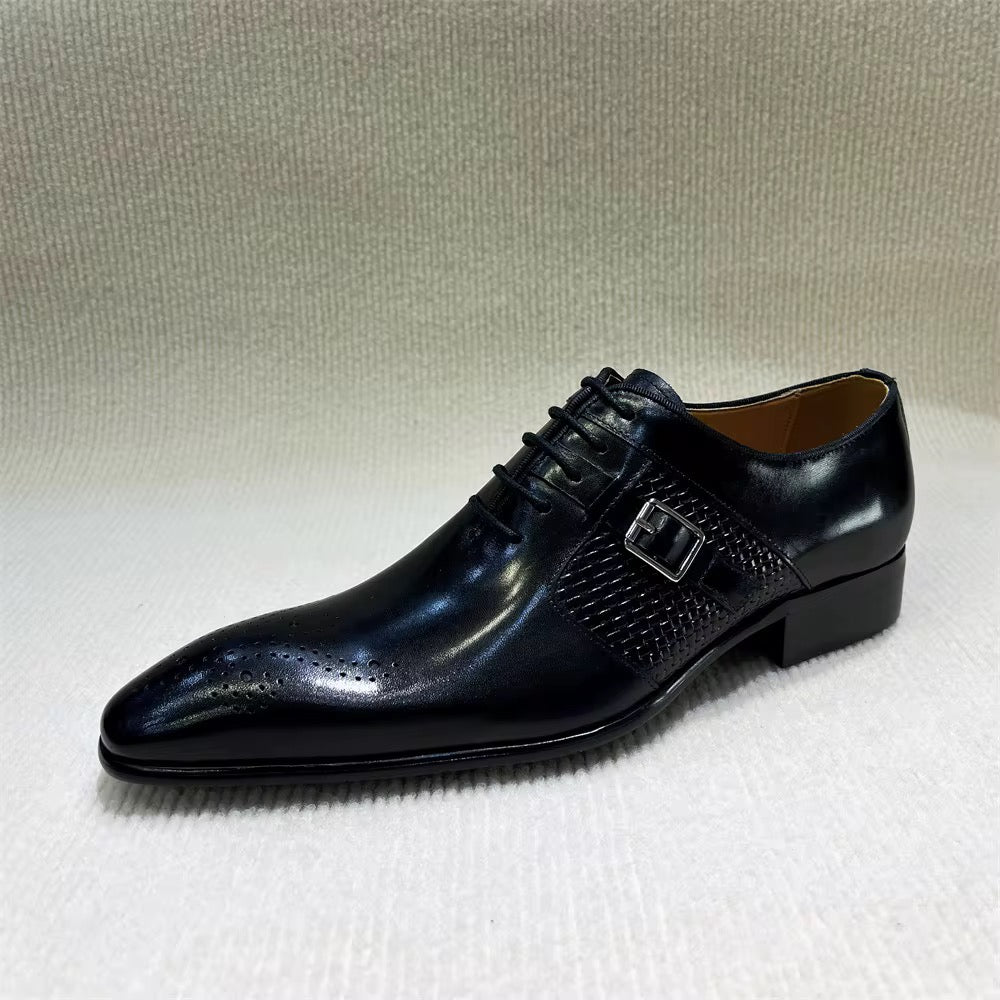 Men’s Leather Lace-Up Dress Shoes