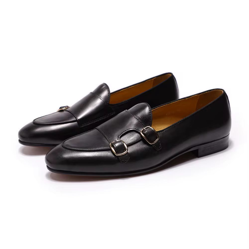Midnight Classic Leather Oxfords