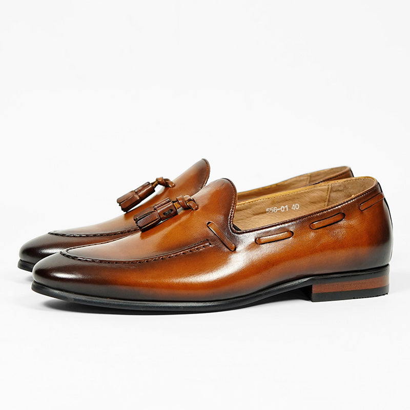 Men’s Handcrafted Leather Loafers – Classic Elegance