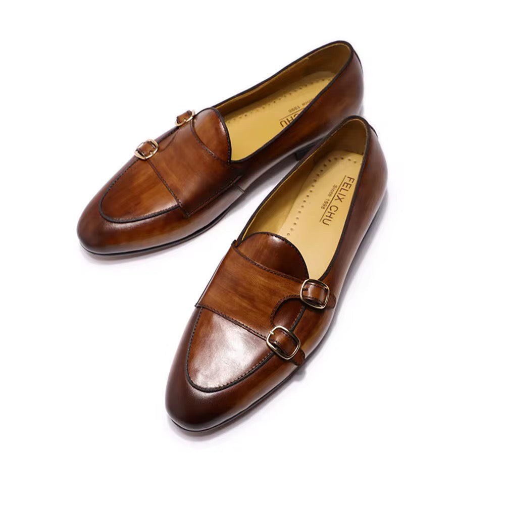 Midnight Classic Leather Oxfords