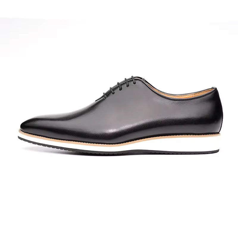 The Blackstone Genuine Leather Black Oxford