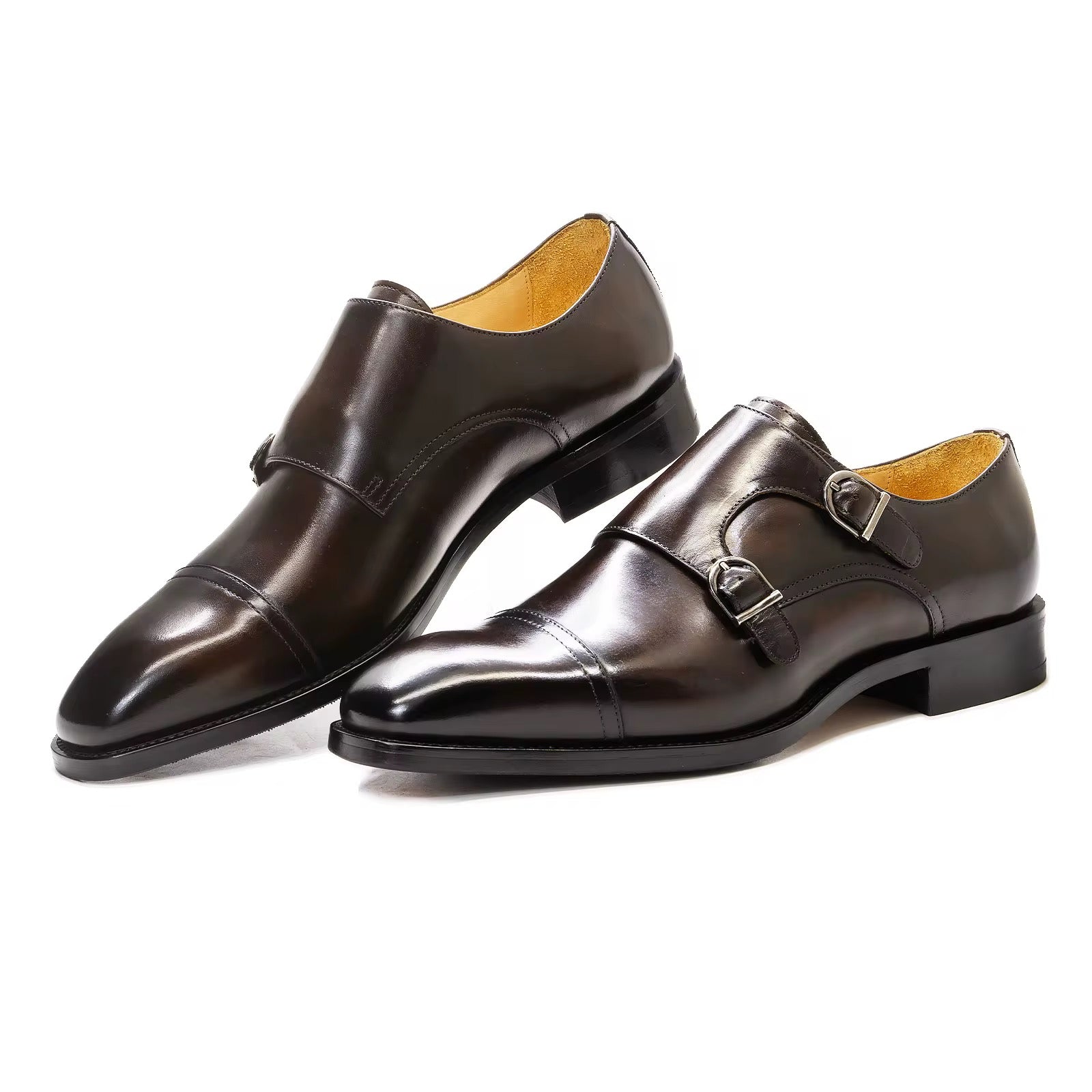 The Triple Fang – Croc Leather Dress Shoe” ￼