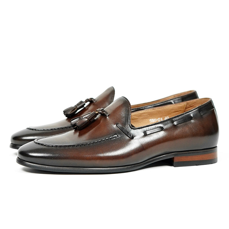 Men’s Handcrafted Leather Loafers – Classic Elegance