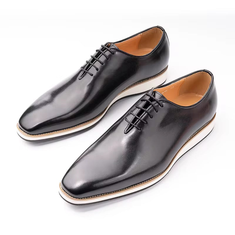 The Blackstone Genuine Leather Black Oxford