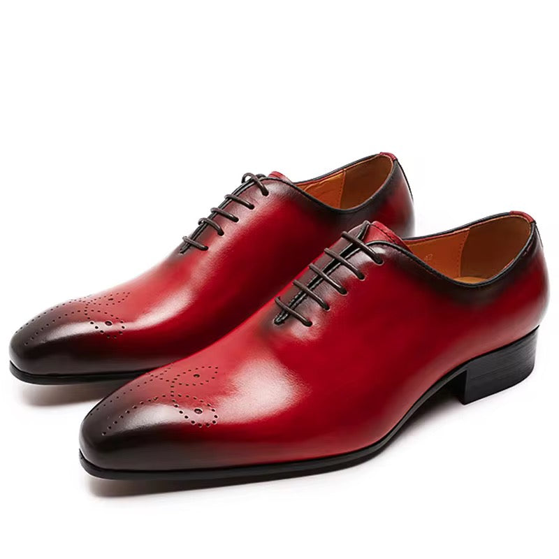 TriTone Ember Noir Brogues