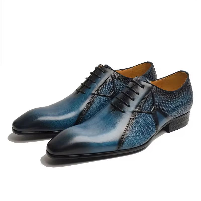 Hand-finished leather, braided