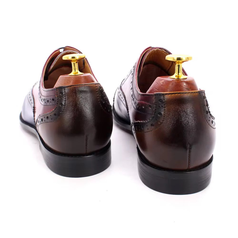 “Tricolor Brogue – Havana Olive Edition