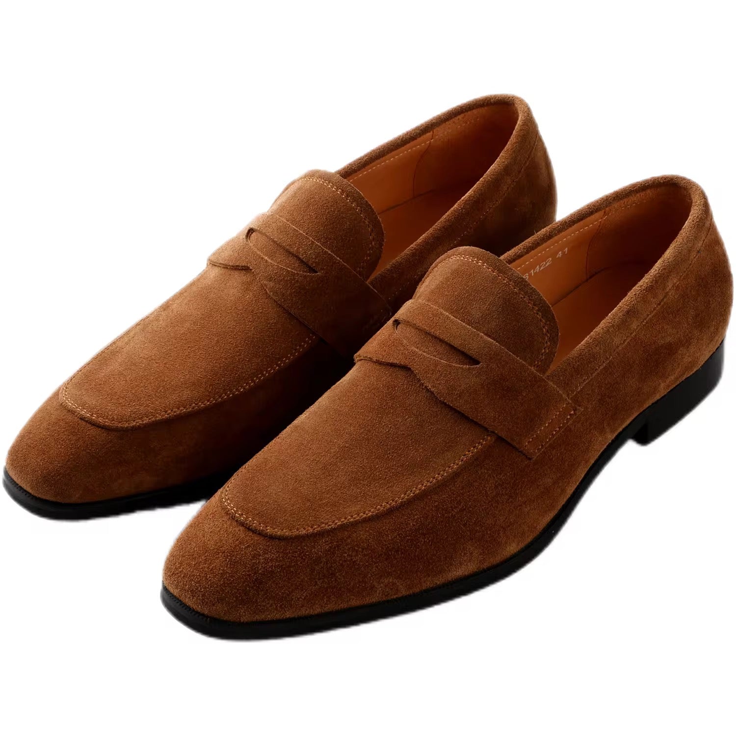 Timeless Penny Loafers in Soft suede