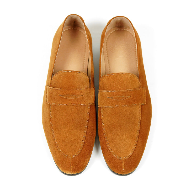 Luxury comfortable, Italian, handcrafted Leather Loafers – Refined Comfort & Style