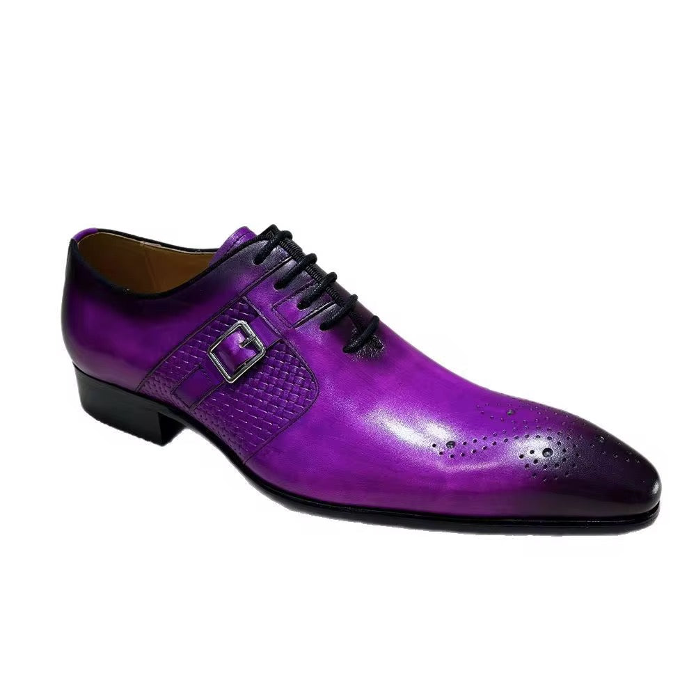 Men’s Leather Lace-Up Dress Shoes