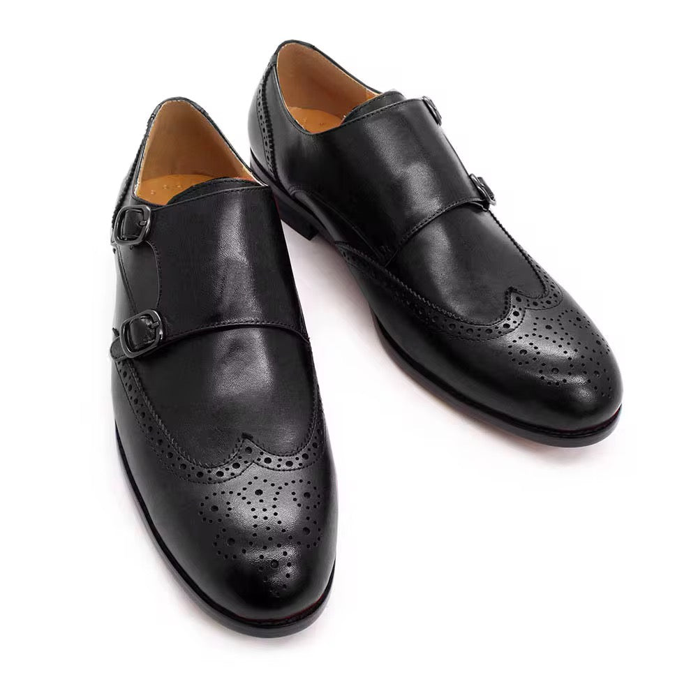 Timeless Double Monk Strap Brogue