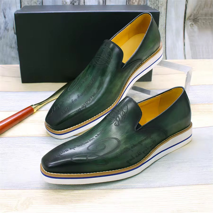 Loafers Modern Slip-On Patina Loafers