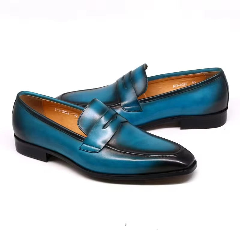 ￼ Midnight Teal Penny – Gradient Luxe”