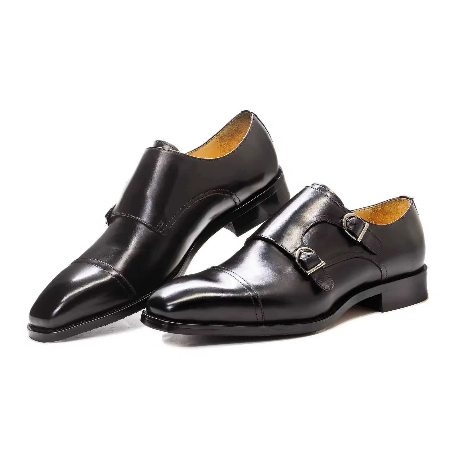 The Triple Fang – Croc Leather Dress Shoe” ￼
