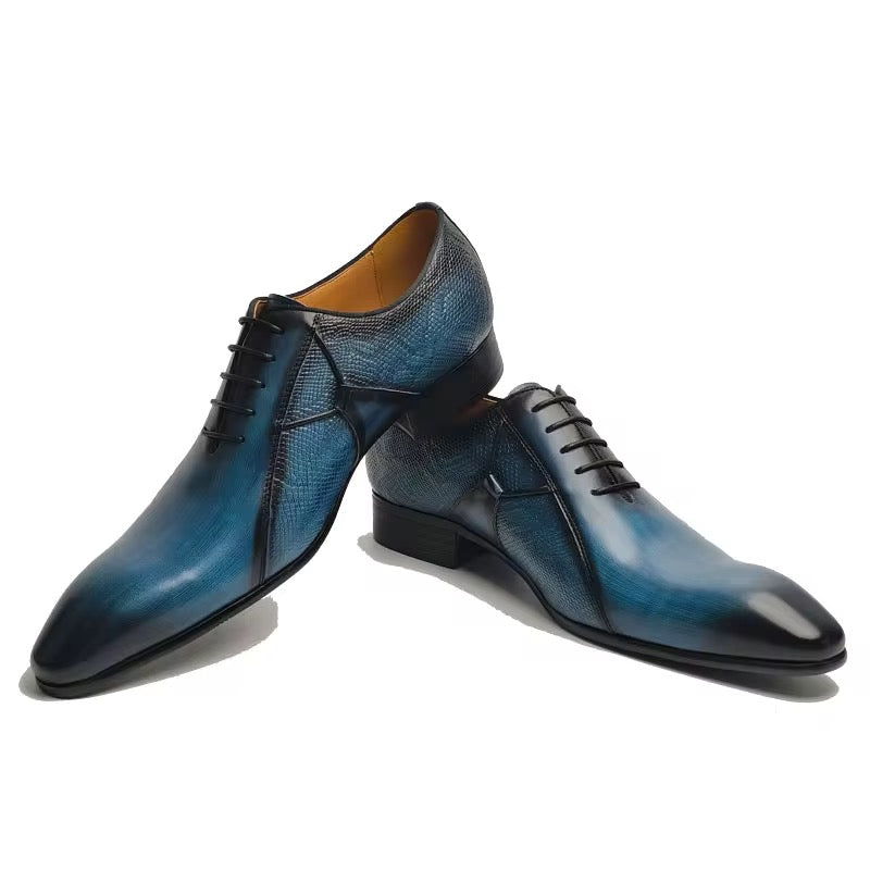 Hand-finished leather, braided