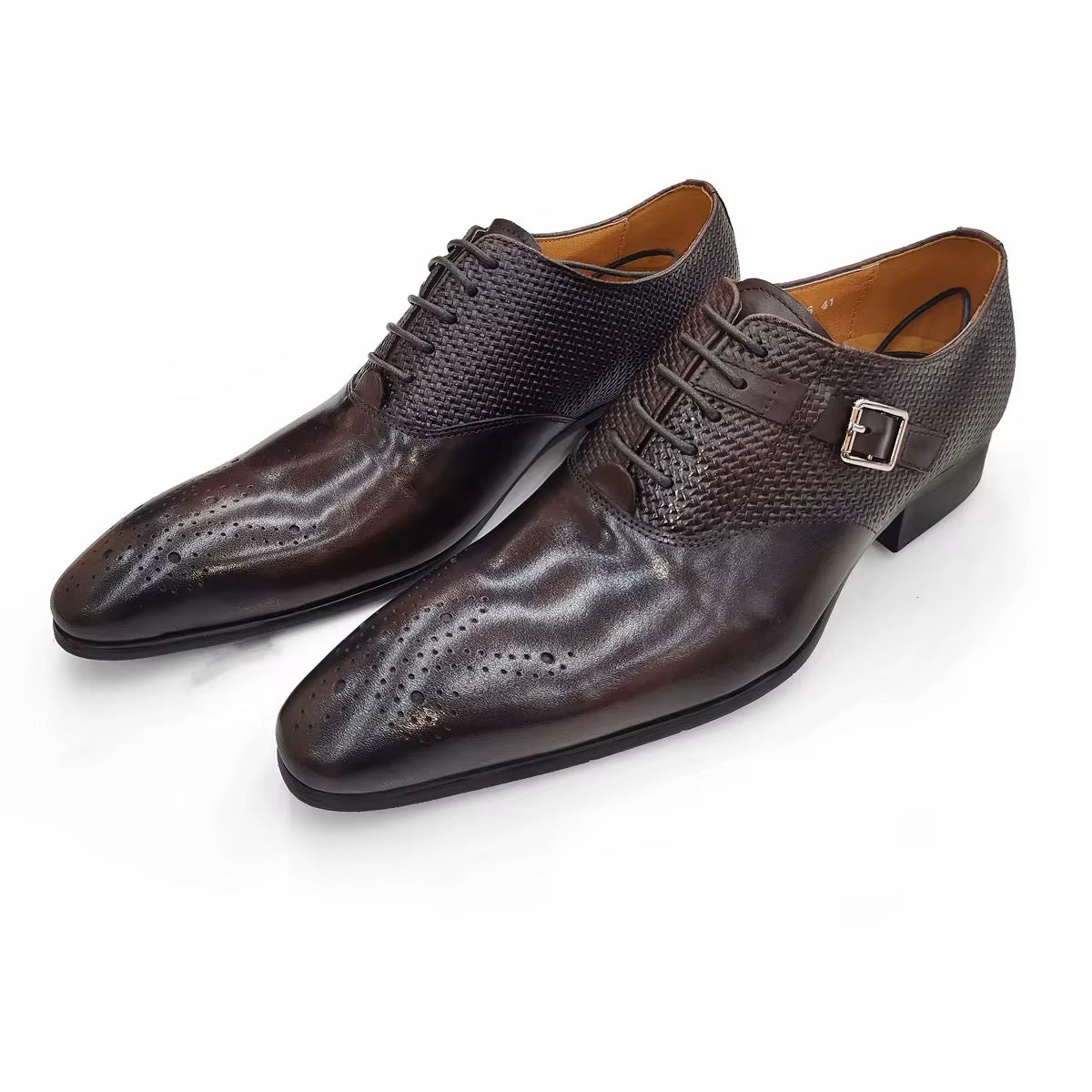 Men’s Leather Lace-Up Dress Shoes