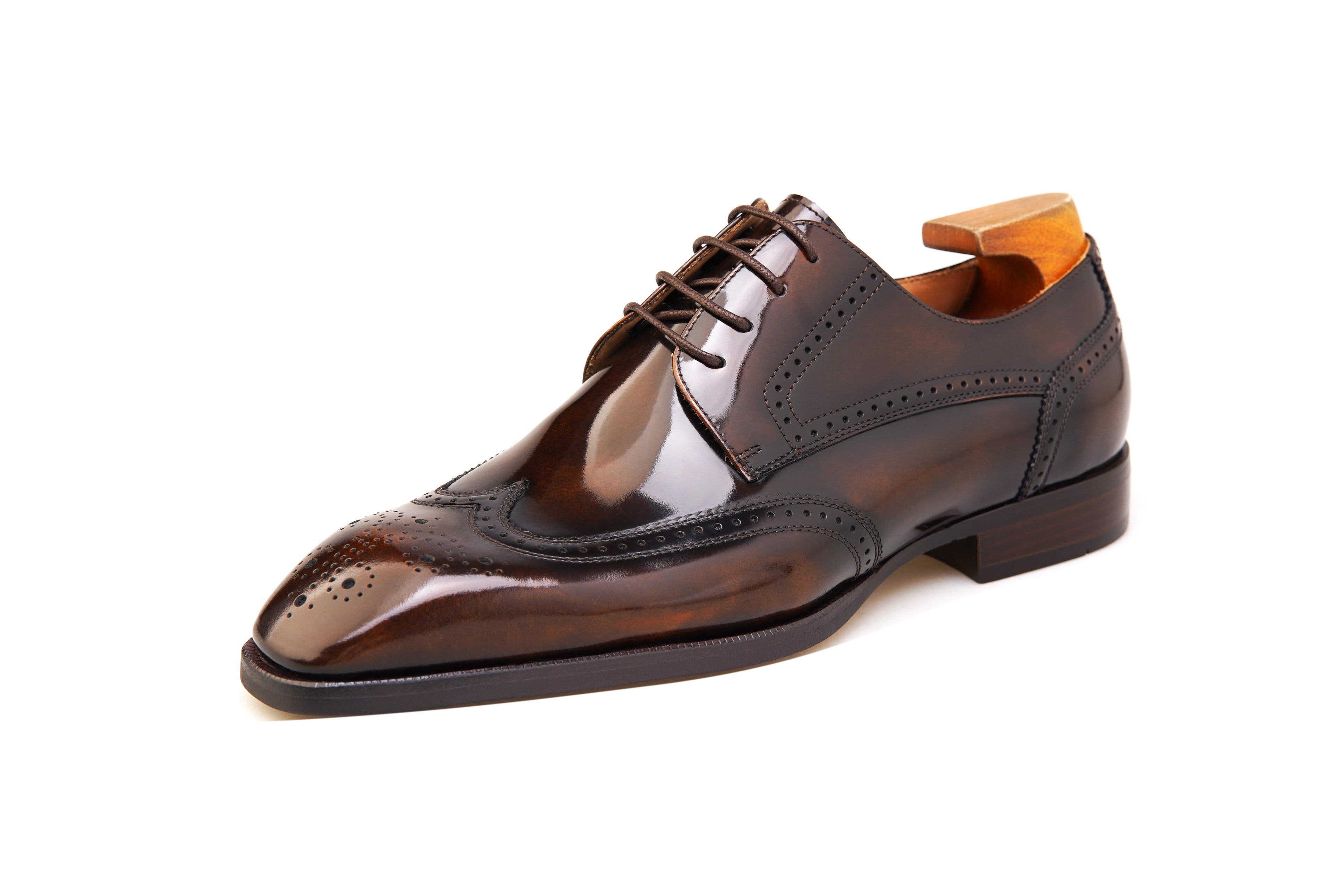 Classic Calf Leather Oxfords – Refined Durability