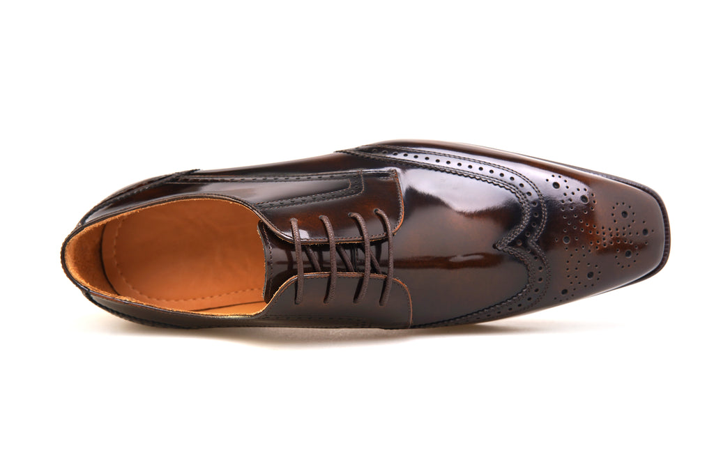 Classic Calf Leather Oxfords – Refined Durability