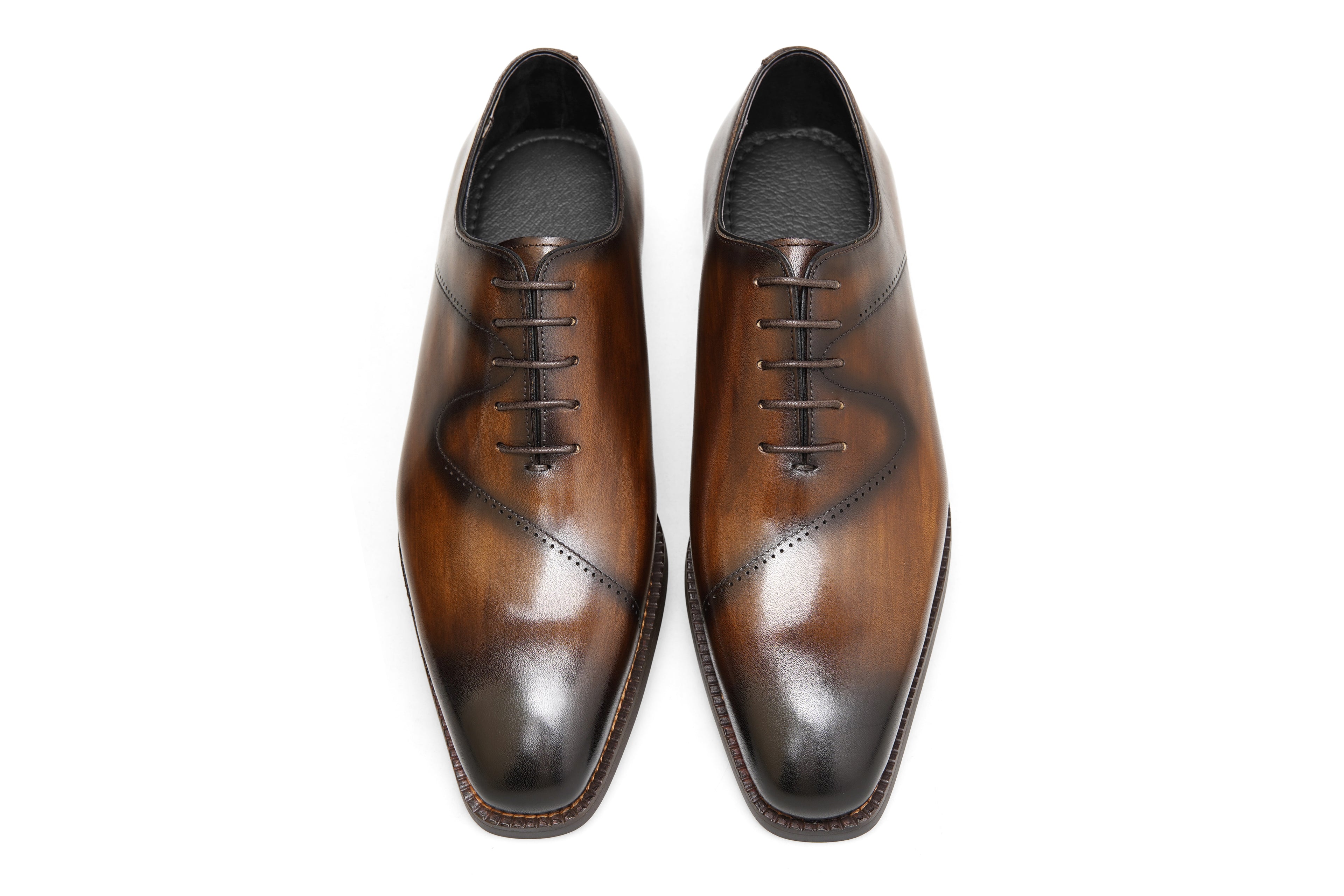Men’s Classic Cap-Toe Oxfords – Signature Design