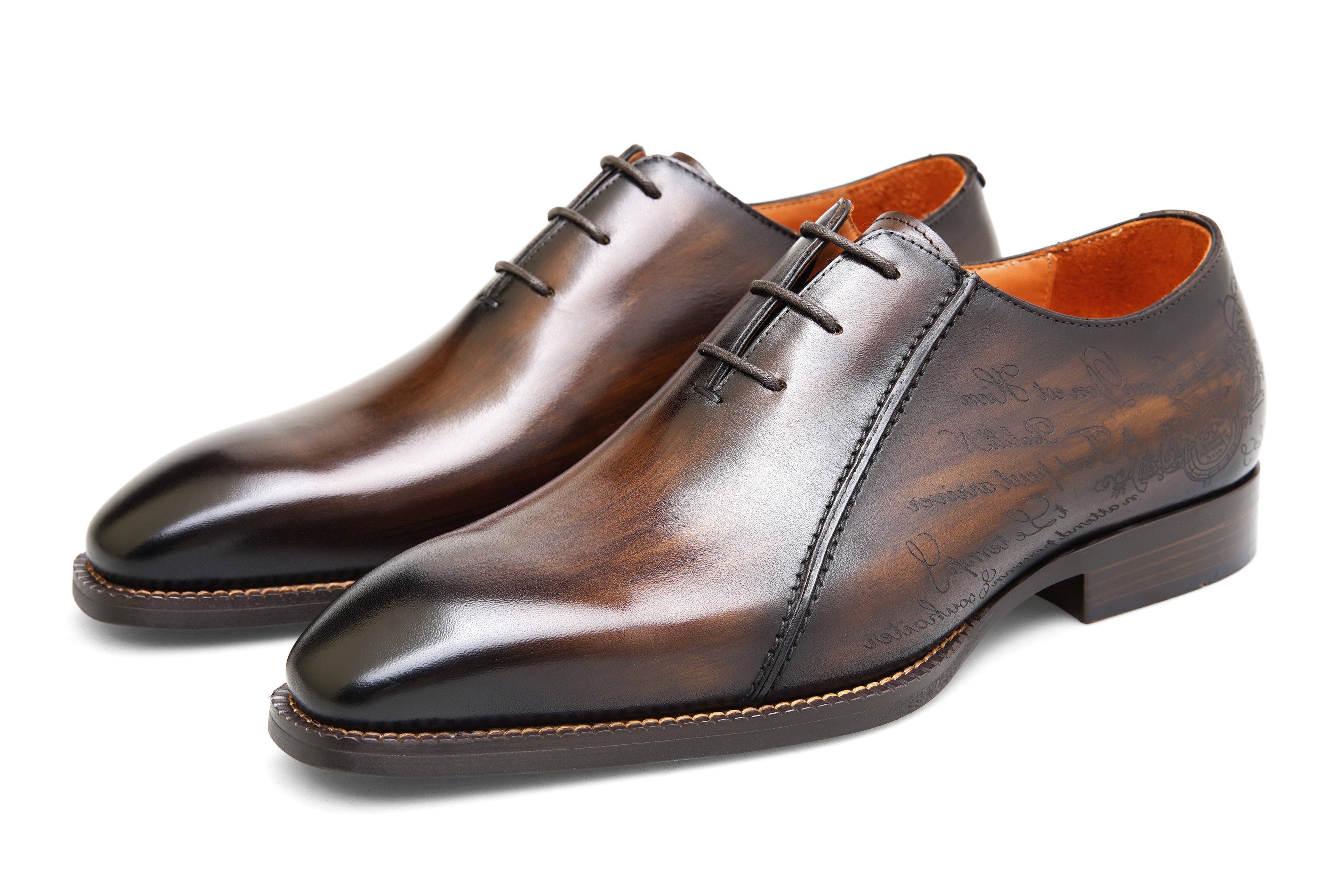 Handcrafted Cow Leather Oxfords – Enduring Quality