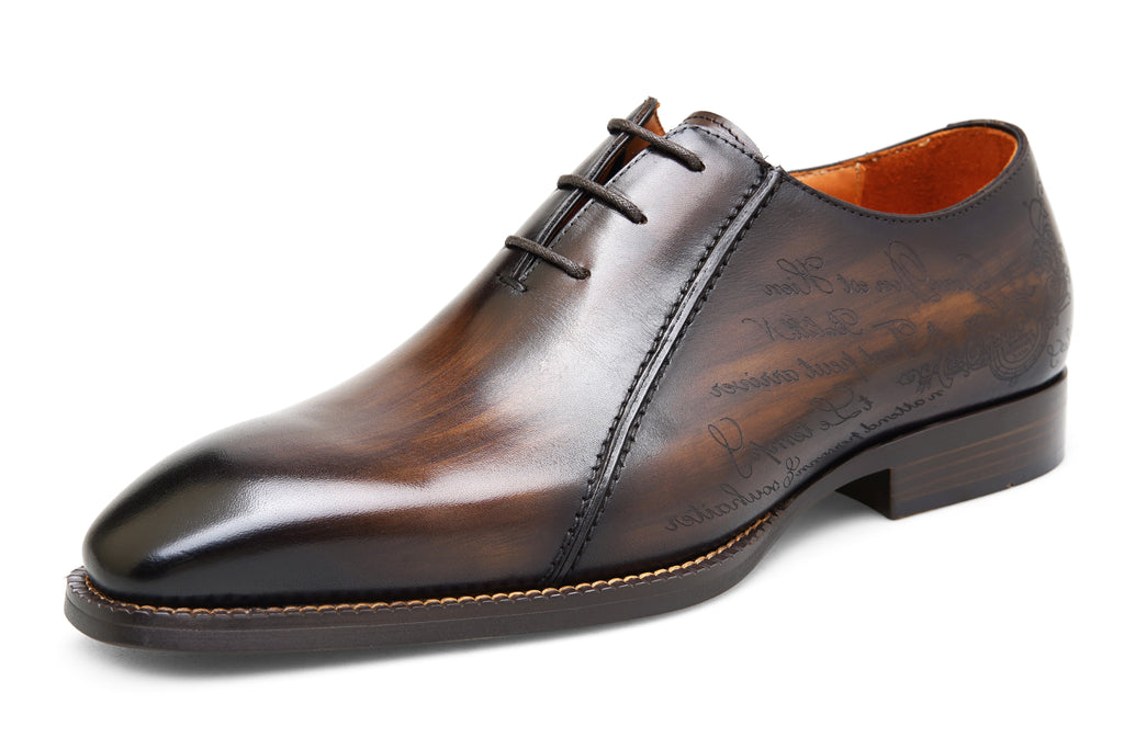 Handcrafted Cow Leather Oxfords – Enduring Quality