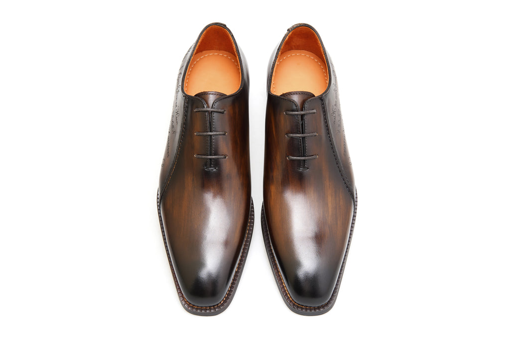 Handcrafted Cow Leather Oxfords – Enduring Quality