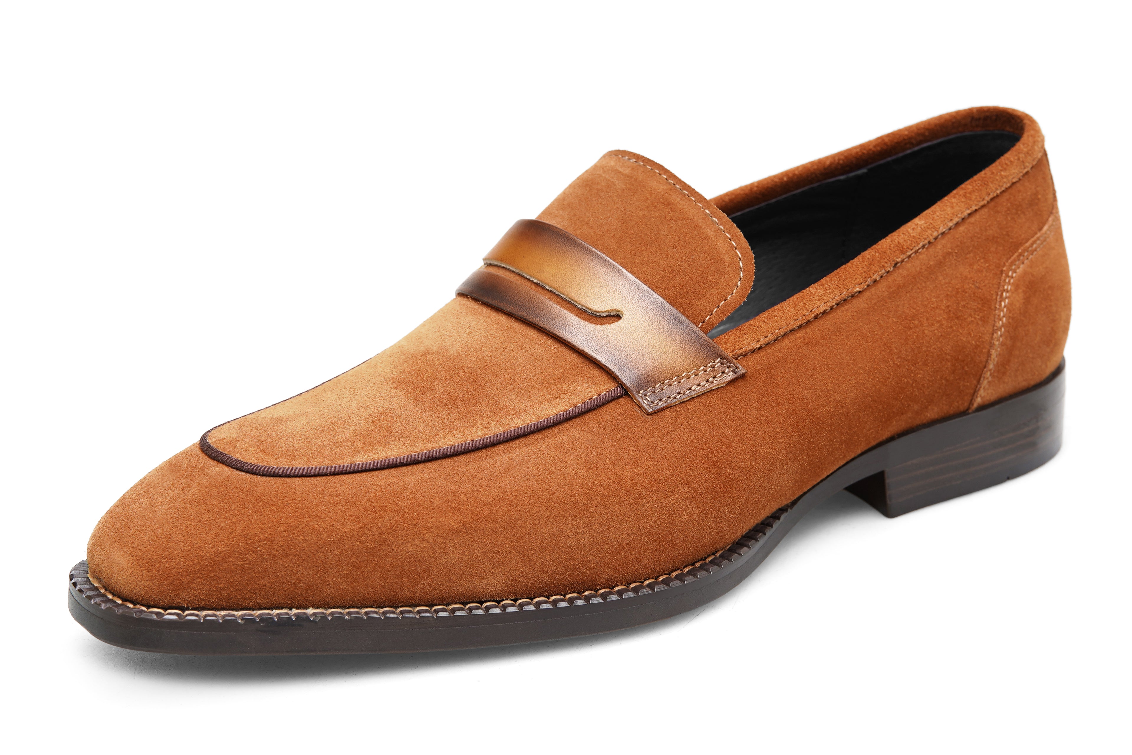 Elegant Italian Suede Leather Loafers – Timeless Design & All-Day Comfort