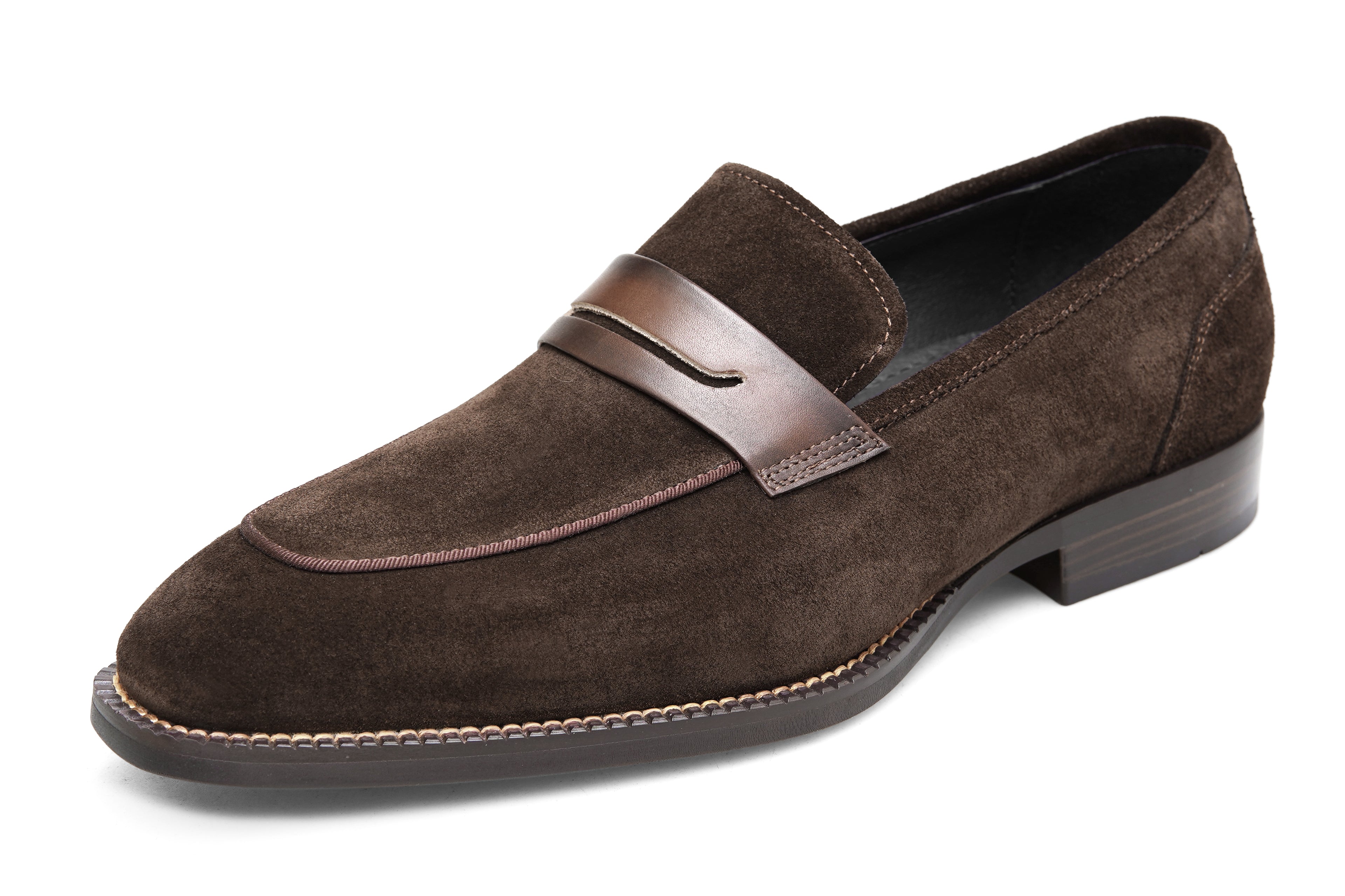 Elegant Italian Suede Leather Loafers – Timeless Design & All-Day Comfort