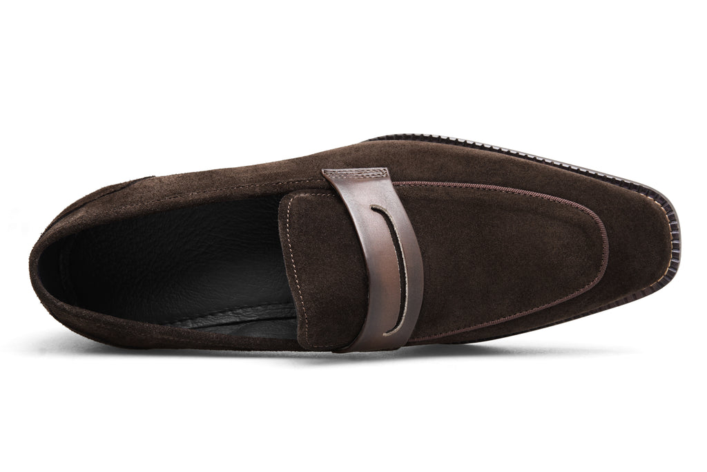 Elegant Italian Suede Leather Loafers – Timeless Design & All-Day Comfort