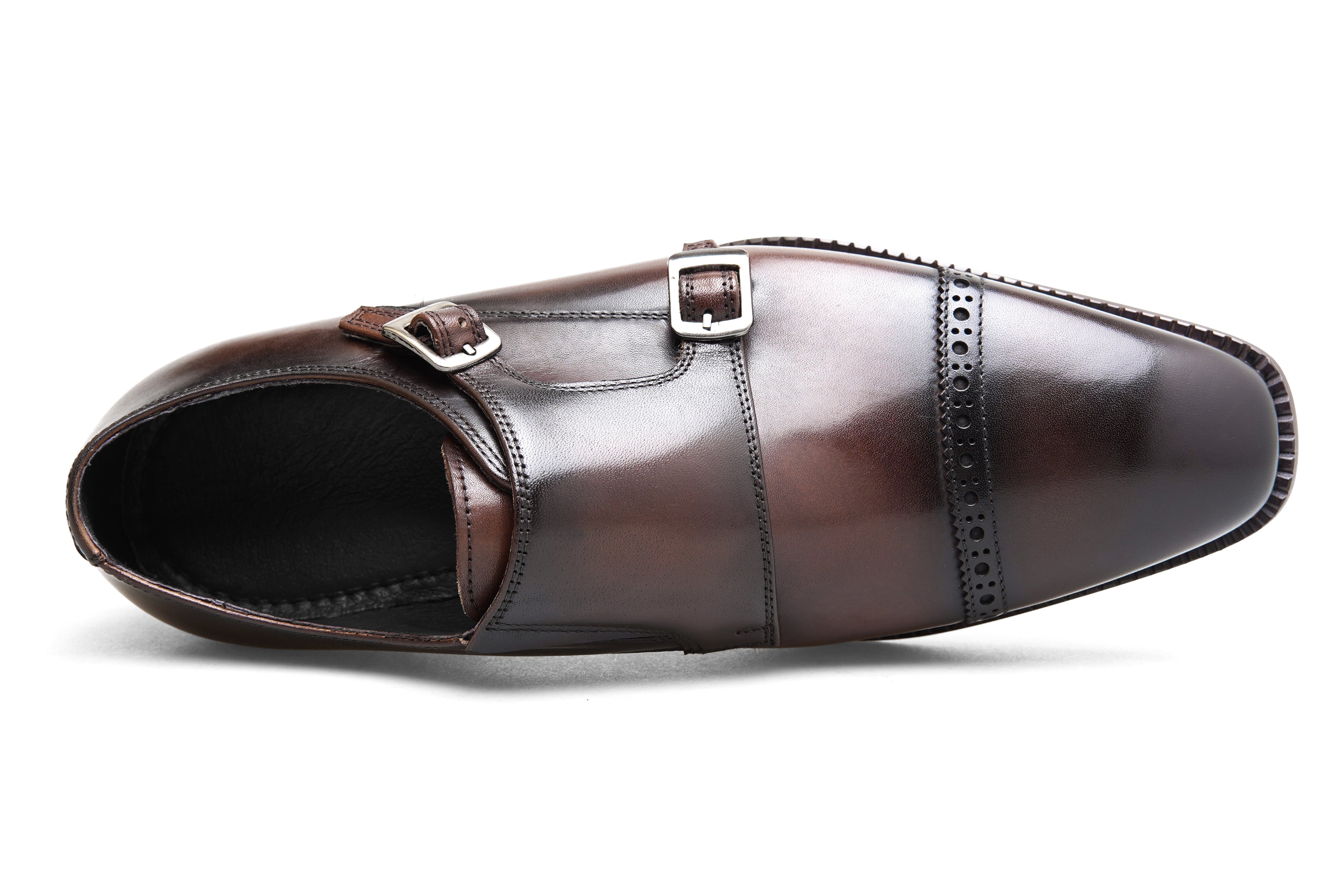 Crafted from Italian calf leather with fine stitching and a hand-polished finish