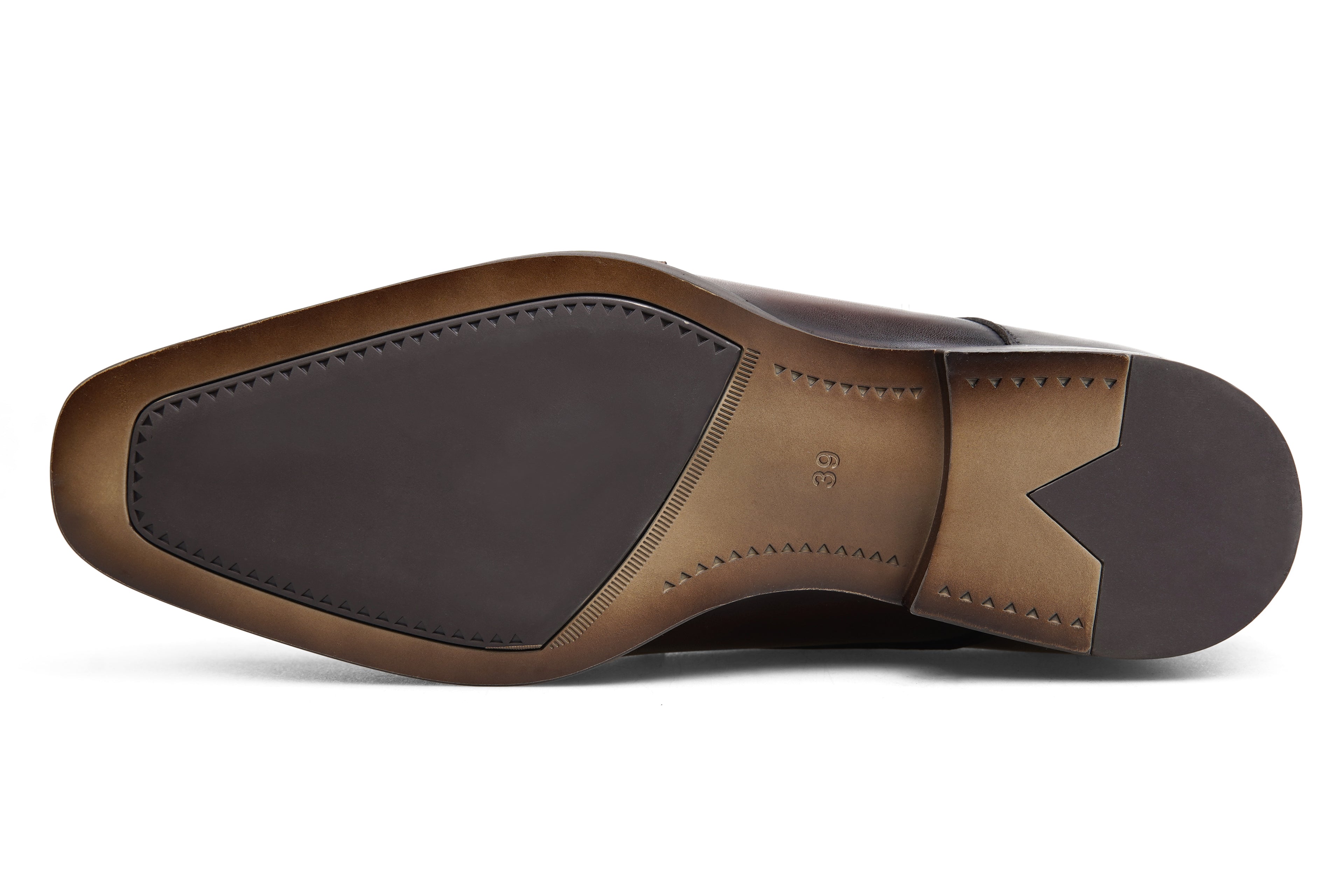 Crafted from Italian calf leather with fine stitching and a hand-polished finish