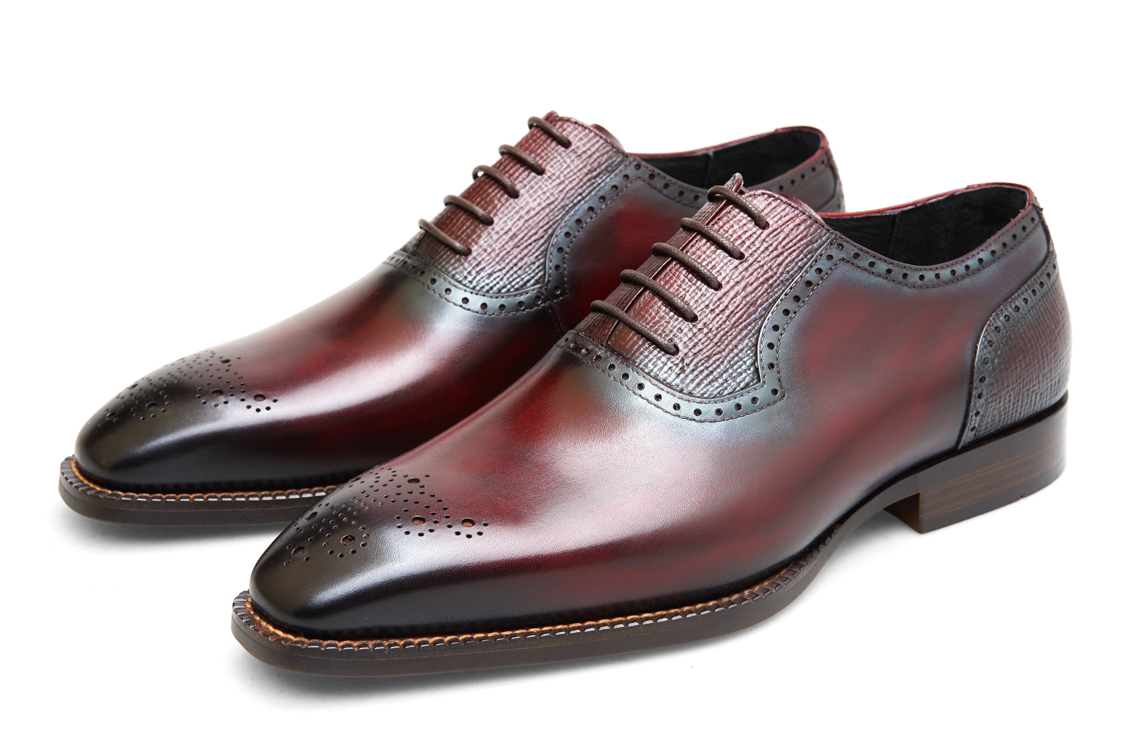 Handcrafted Italian leather shoes with timeless elegance and modern sophistication