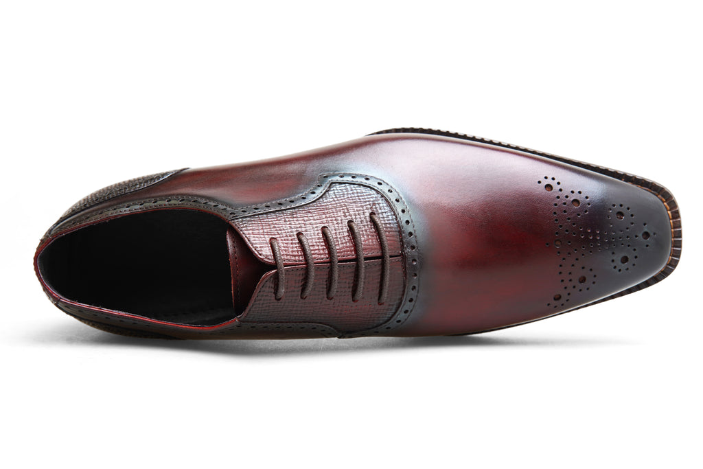 Handcrafted Italian leather shoes with timeless elegance and modern sophistication