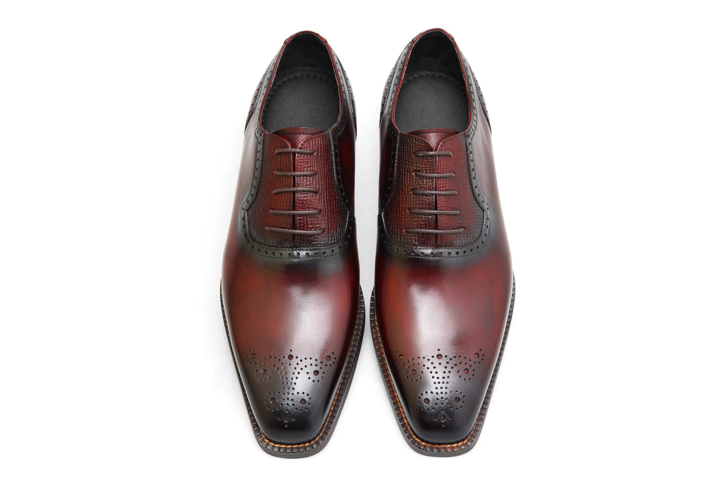 Handcrafted Italian leather shoes with timeless elegance and modern sophistication