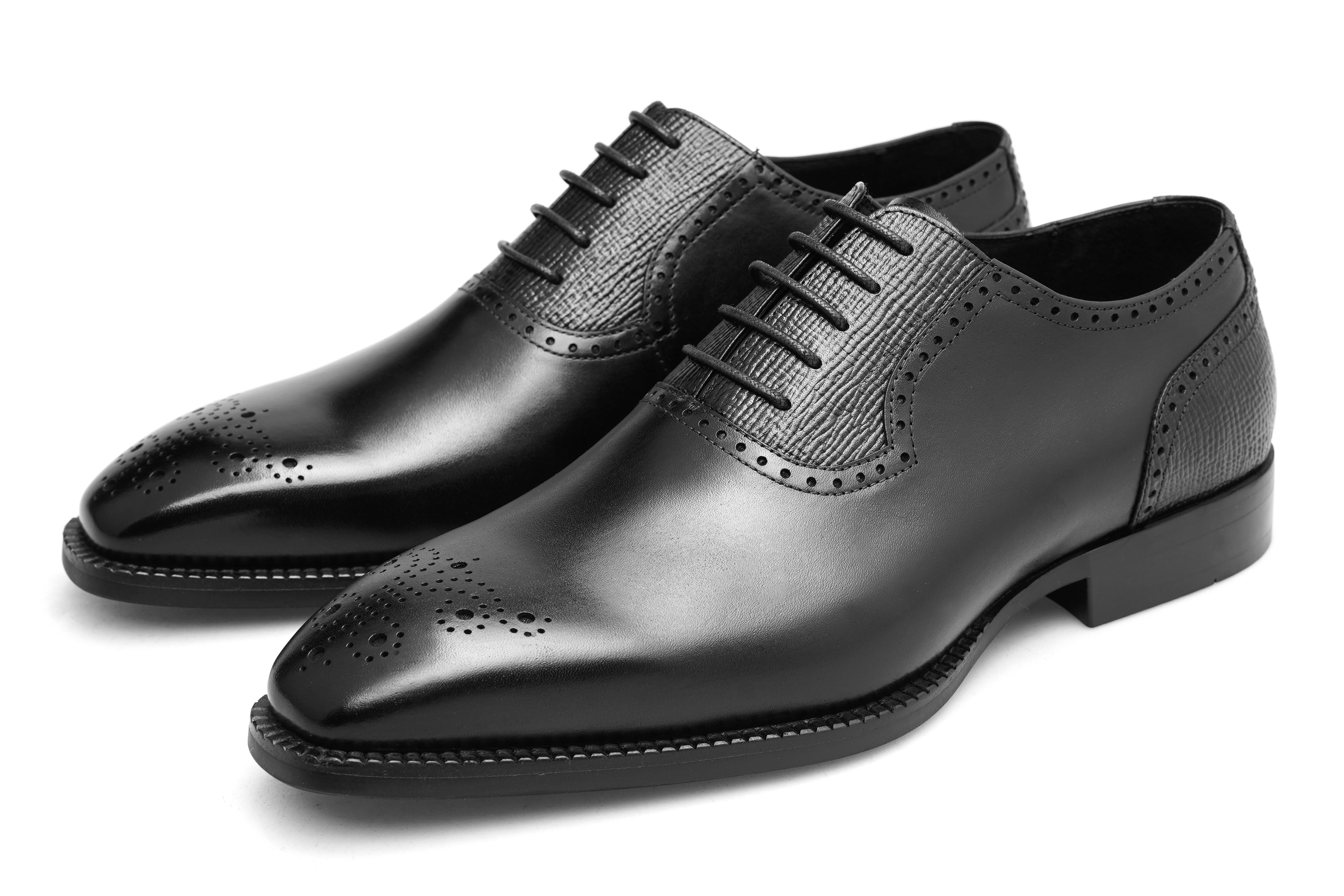 Handcrafted Italian leather shoes with timeless elegance and modern sophistication