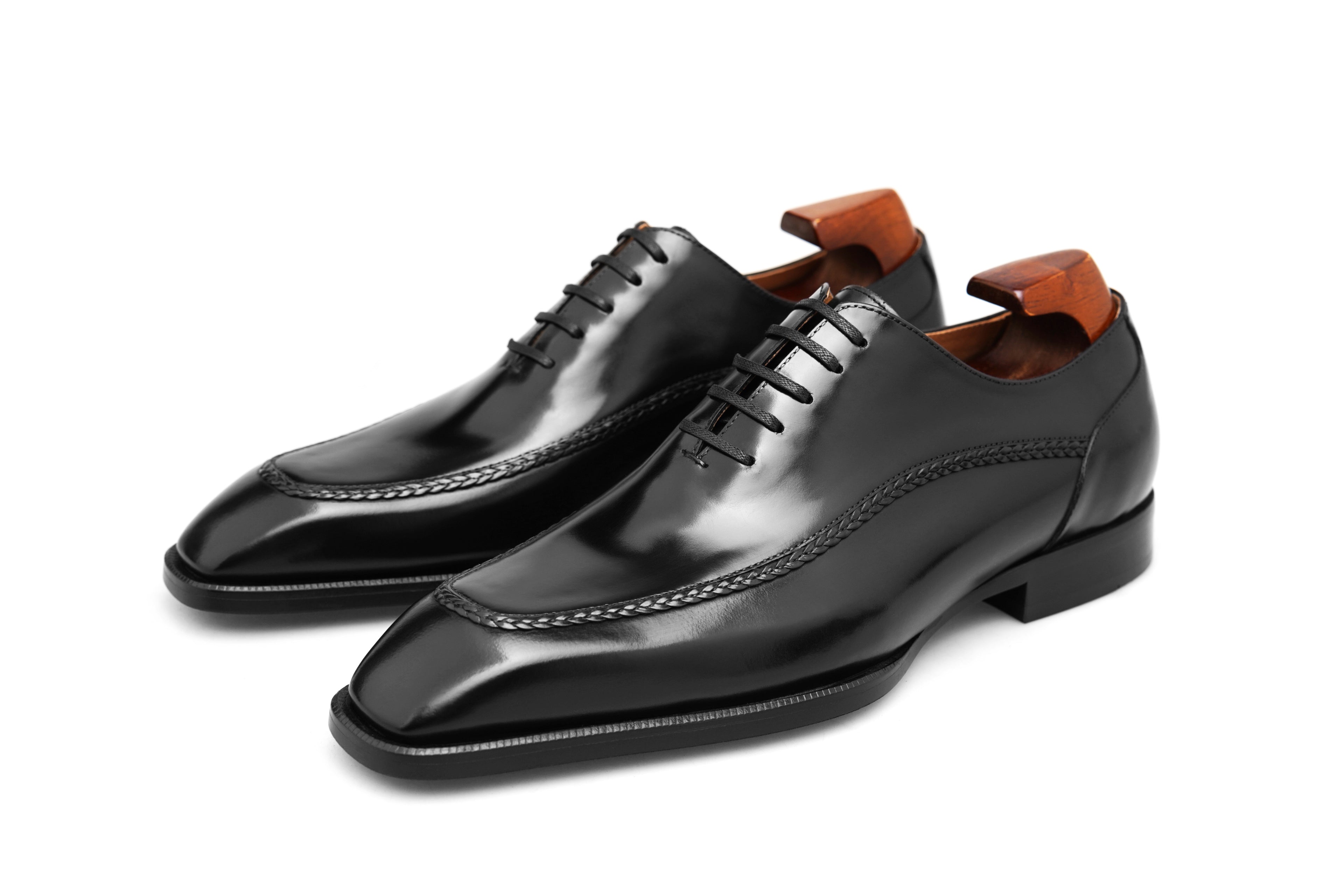 Men’s Formal Leather Oxfords – Handcrafted Precision