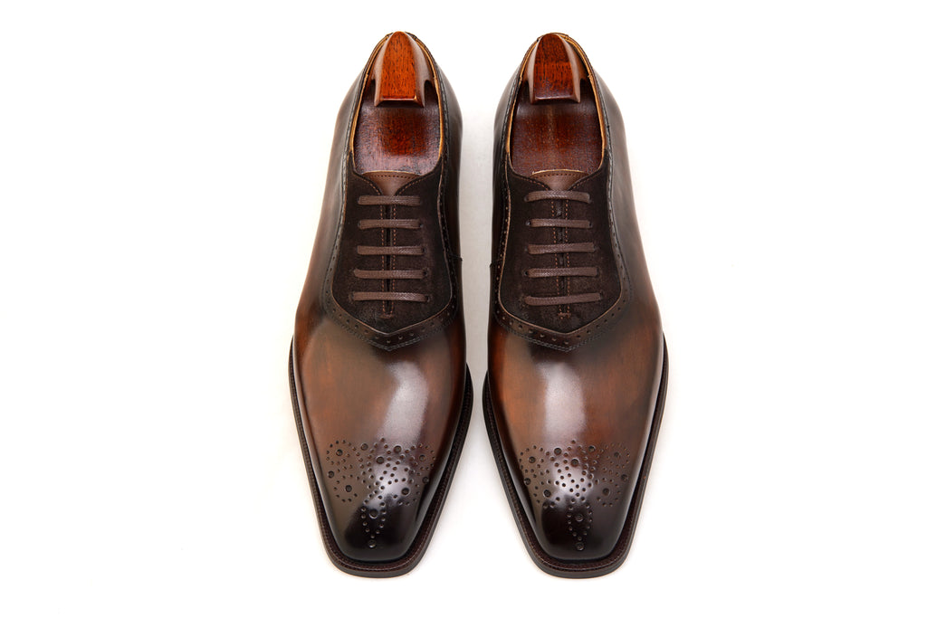 Men’s Hand-Polished Oxfords – Sleek and Versatile