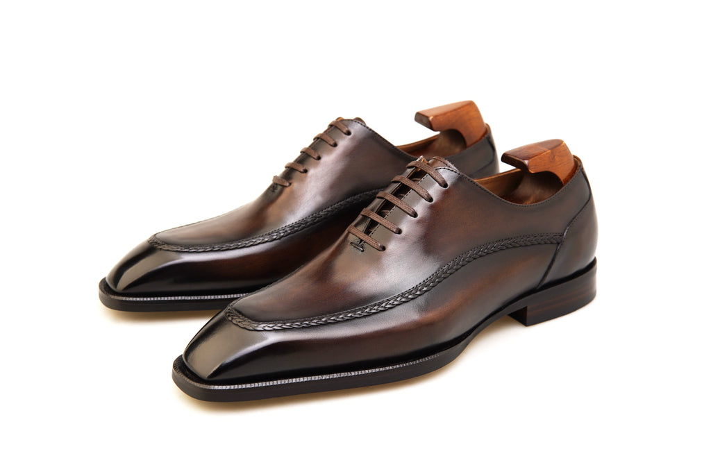 Men’s Formal Leather Oxfords – Handcrafted Precision