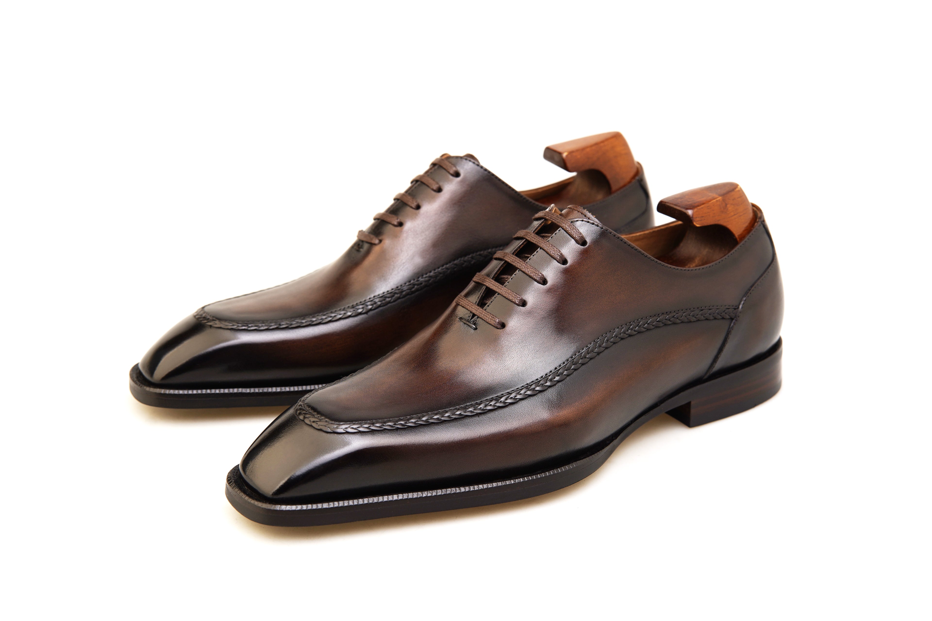 Men’s Formal Leather Oxfords – Handcrafted Precision