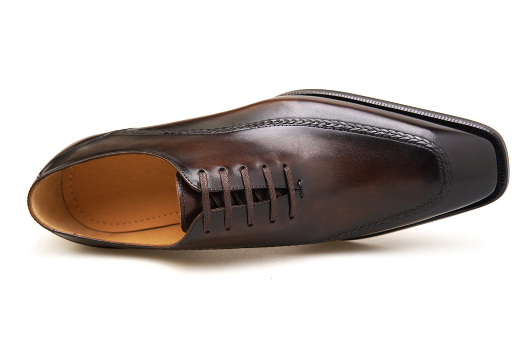 Men’s Formal Leather Oxfords – Handcrafted Precision