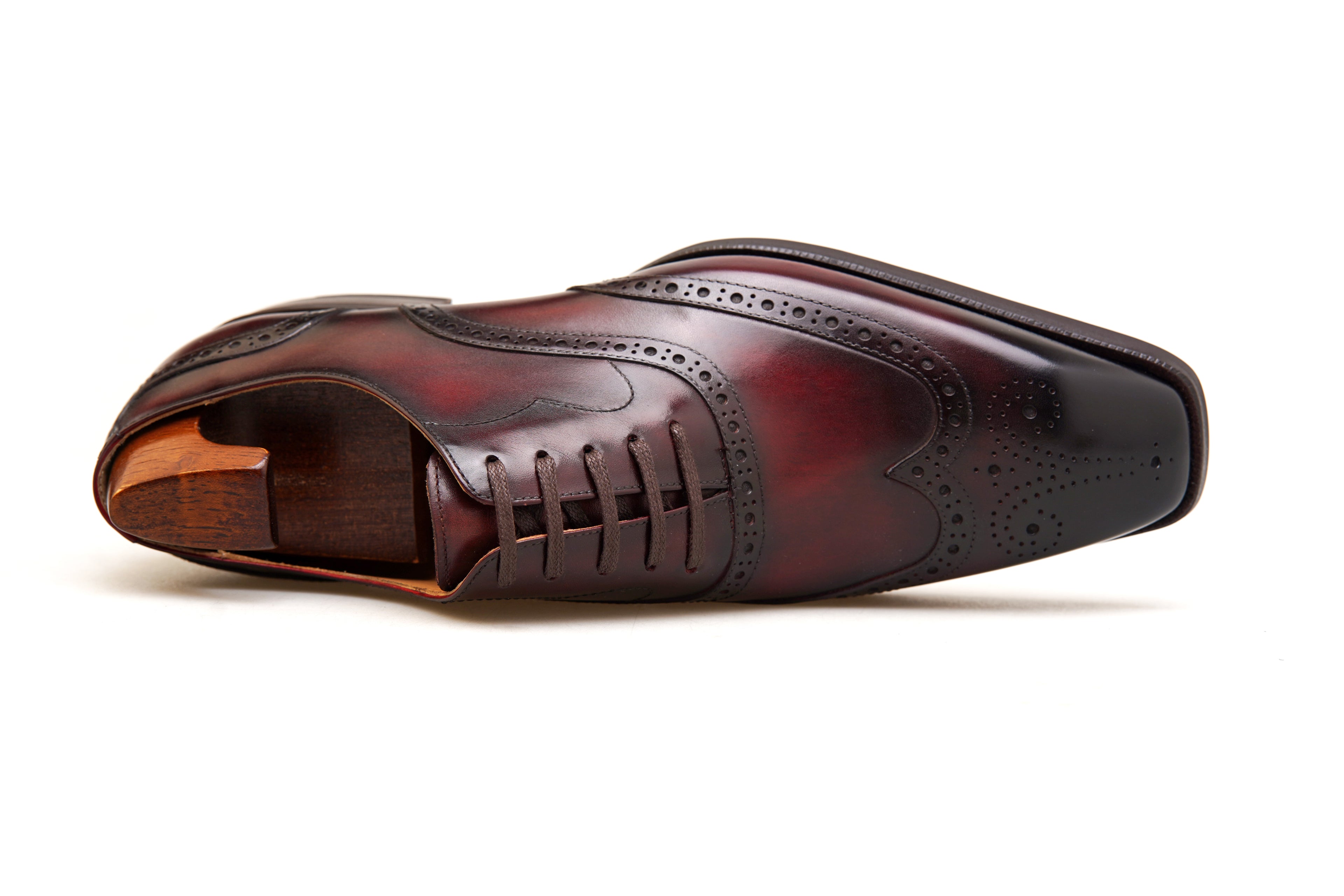 Luxury Italian Calfskin Oxfords – Premium Handcrafted Finish