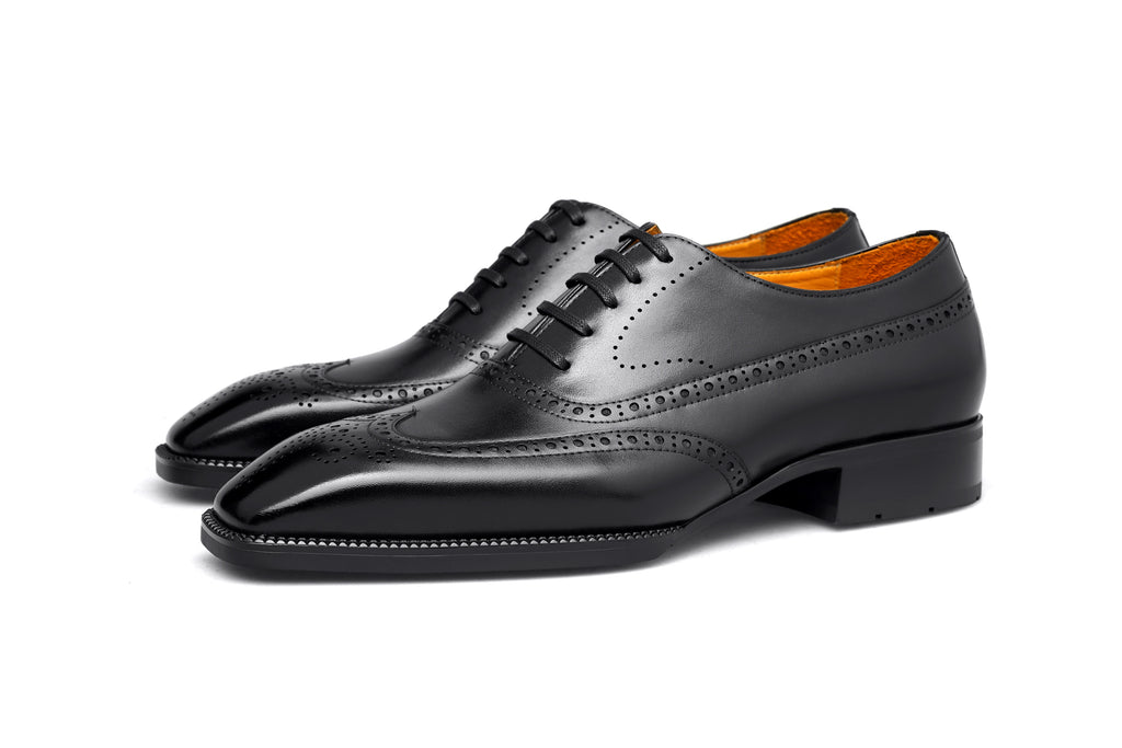 Premium Handcrafted Oxford Shoes with Stitch Detailing