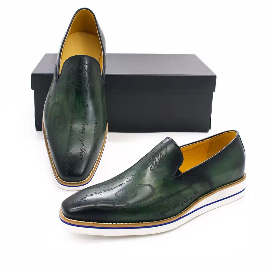 Loafers Modern Slip-On Patina Loafers