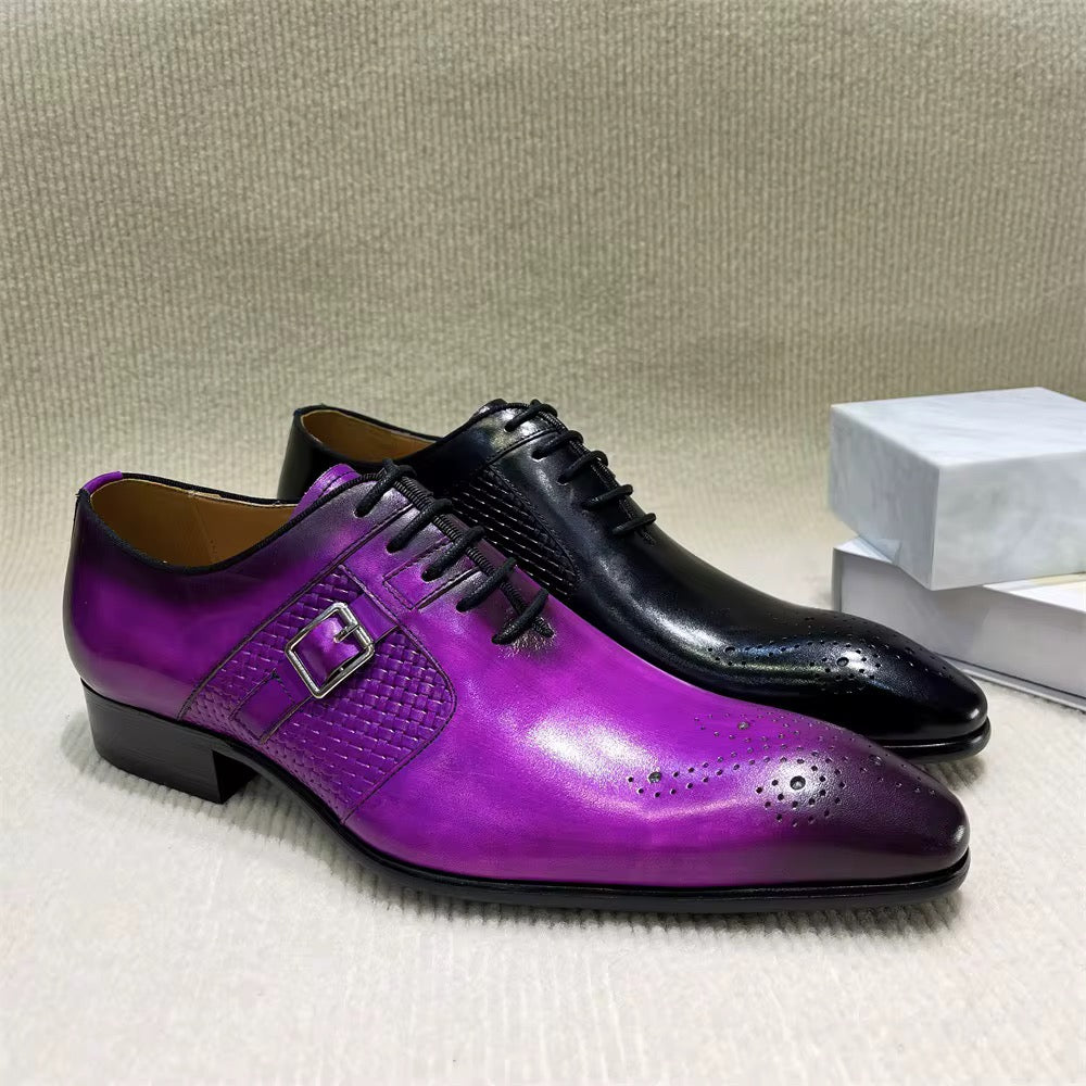 Men’s Leather Lace-Up Dress Shoes