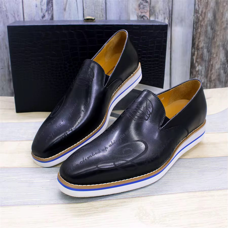 Loafers Modern Slip-On Patina Loafers