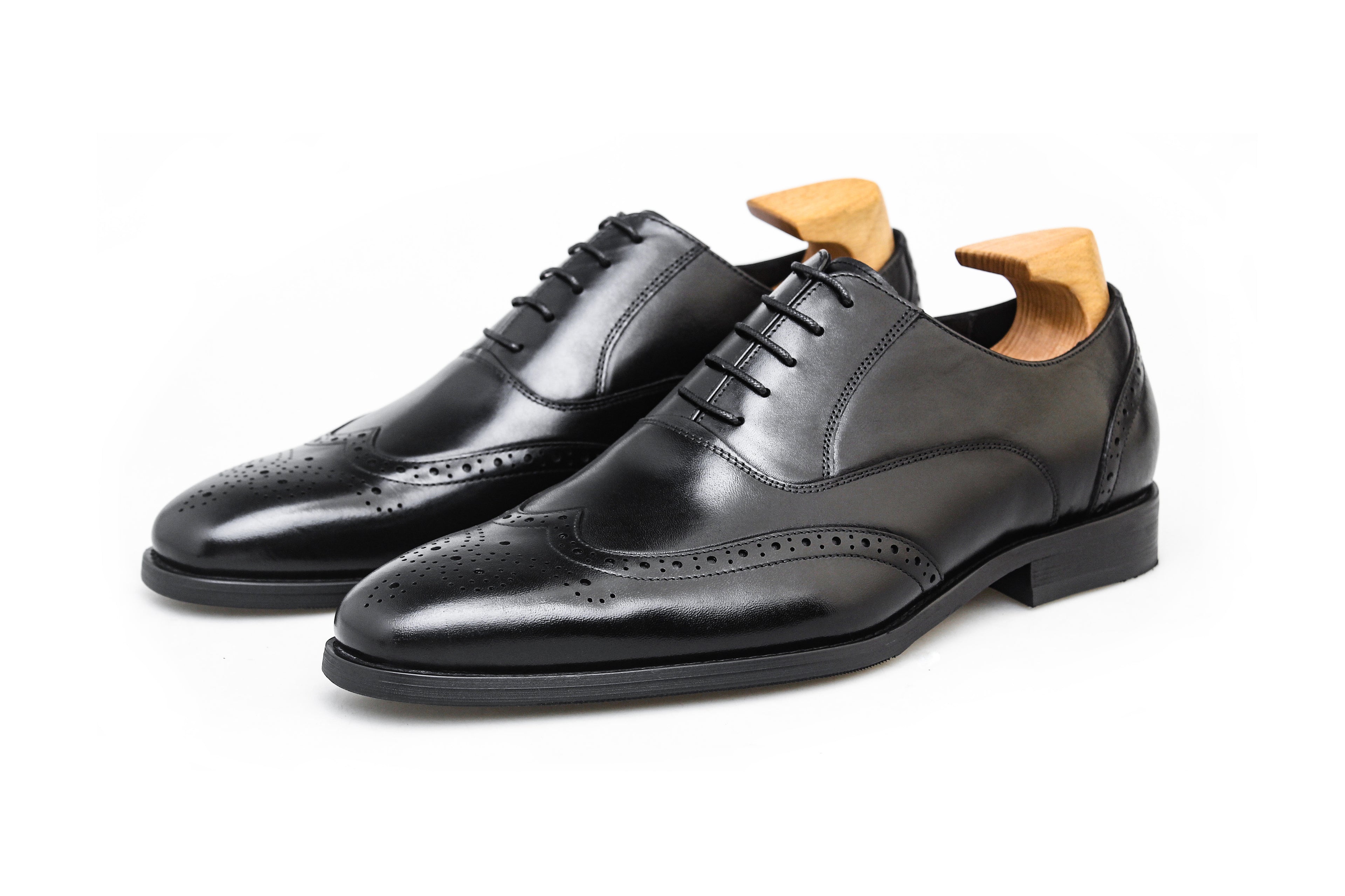 Men’s Full-Grain Leather Oxfords – Refined Comfort