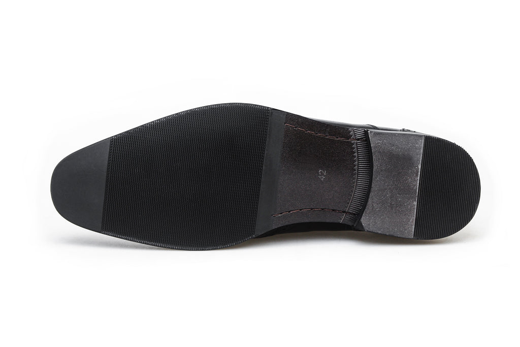Men’s Full-Grain Leather Oxfords – Refined Comfort