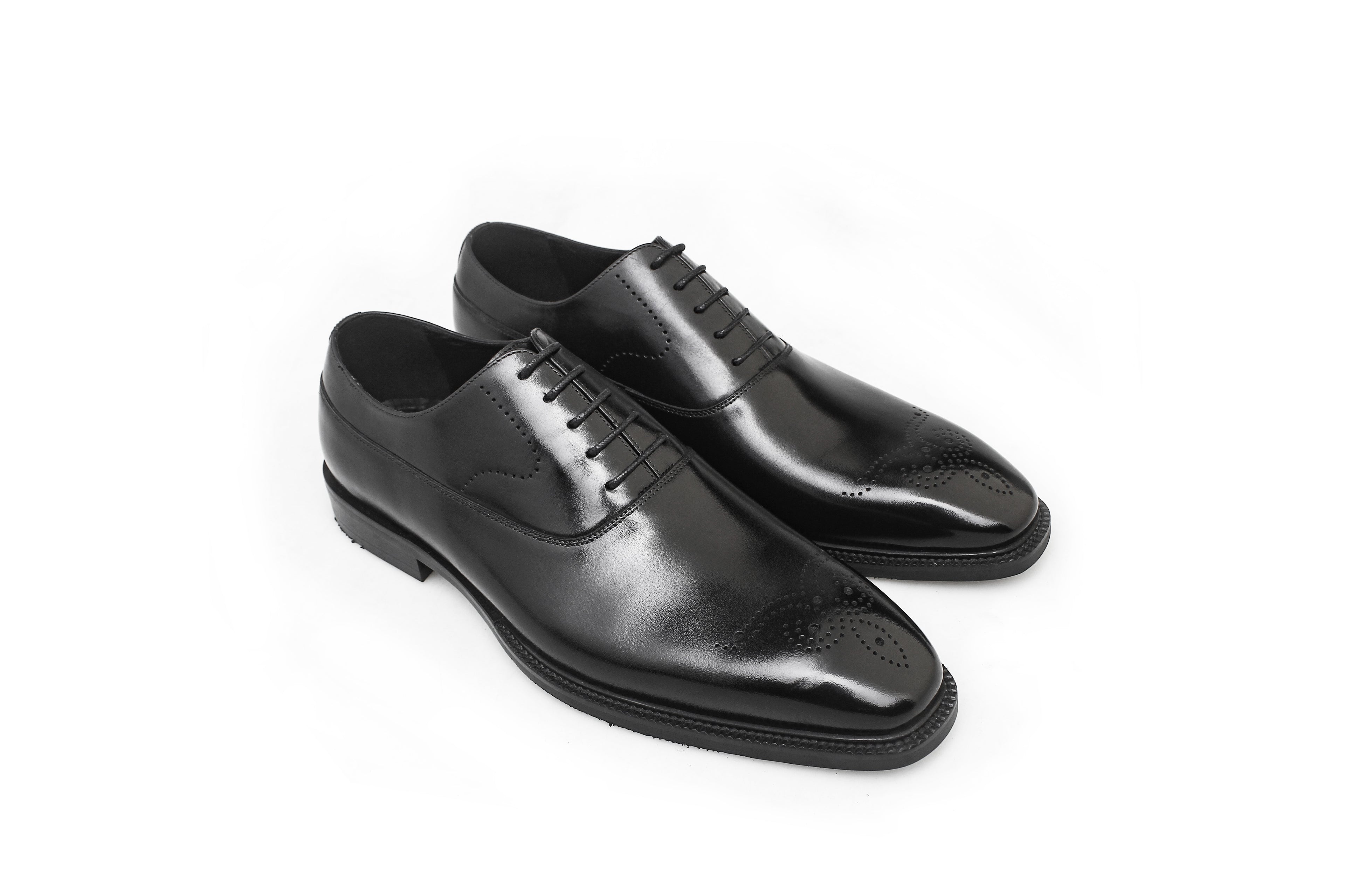 Elegant Lace-Up Oxfords – Crafted from Pure Italian Leather