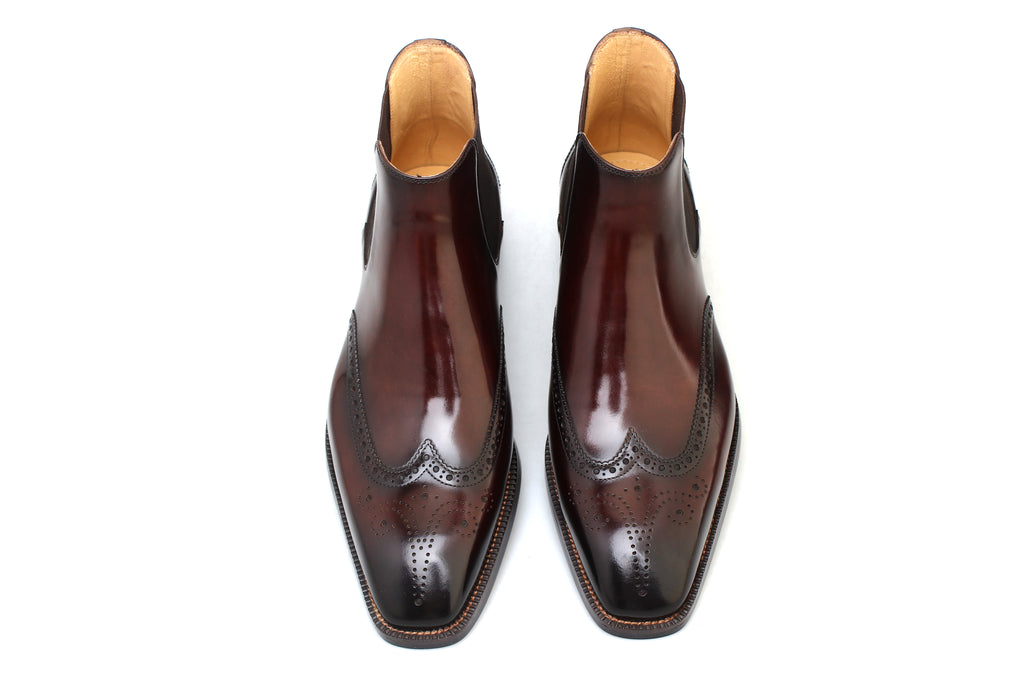 Moto Leather Boots with Italian Craftsmanship