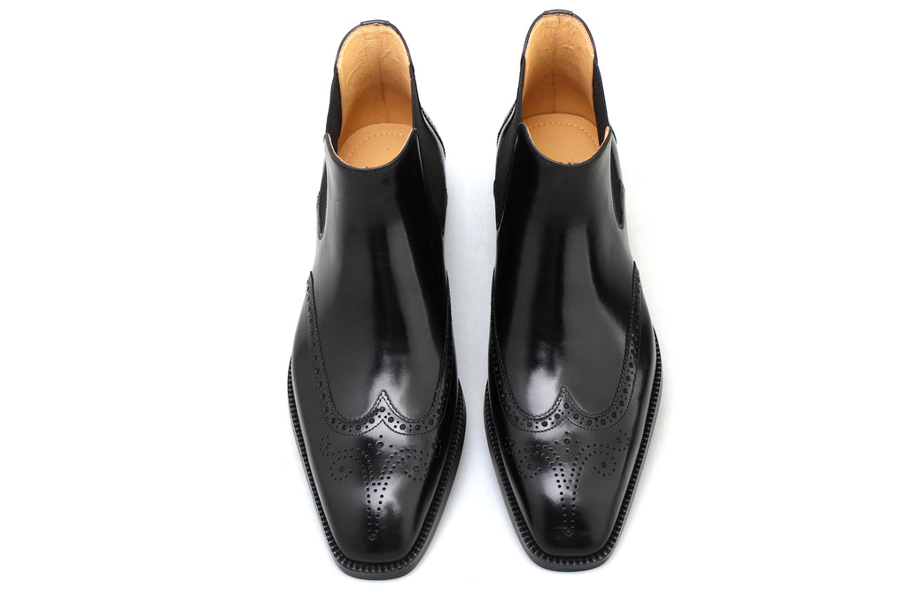 Moto Leather Boots with Italian Craftsmanship